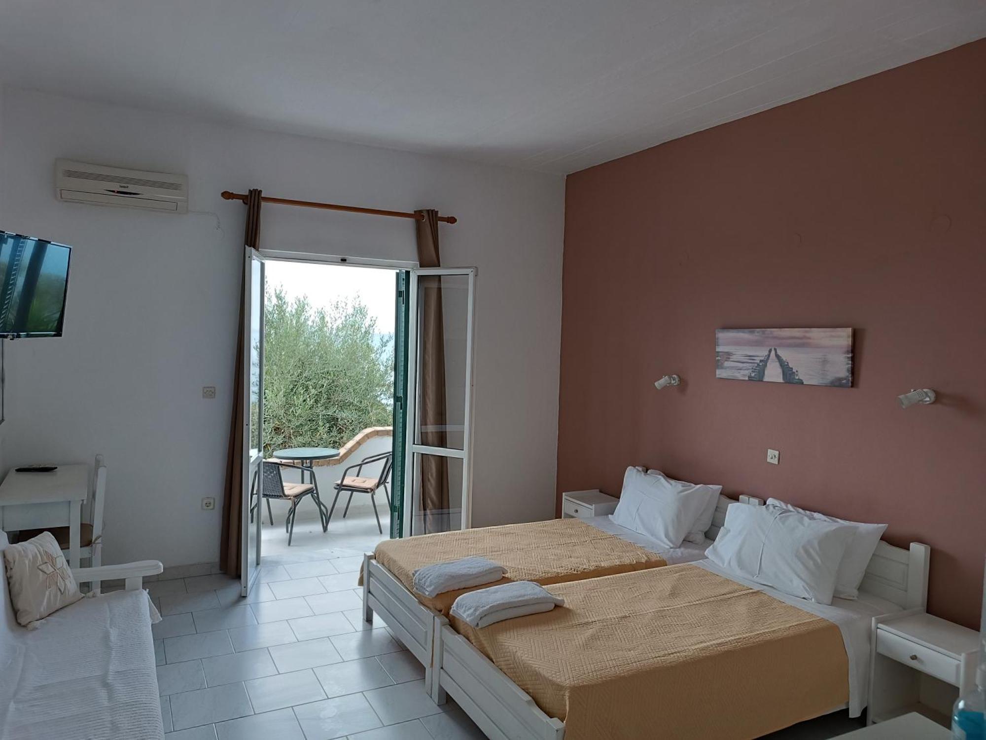 Nikos - Eleni Apartment Barbati Luaran gambar