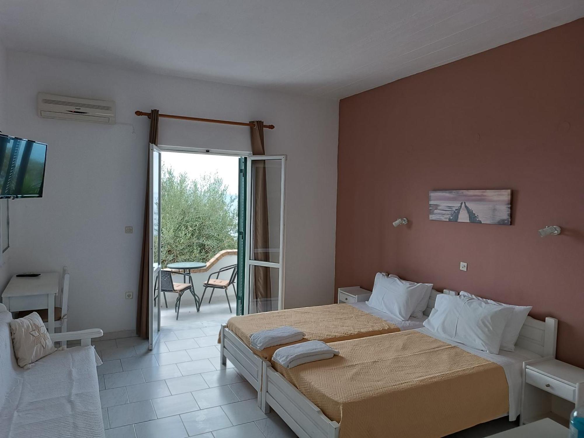 Nikos - Eleni Apartment Barbati Luaran gambar